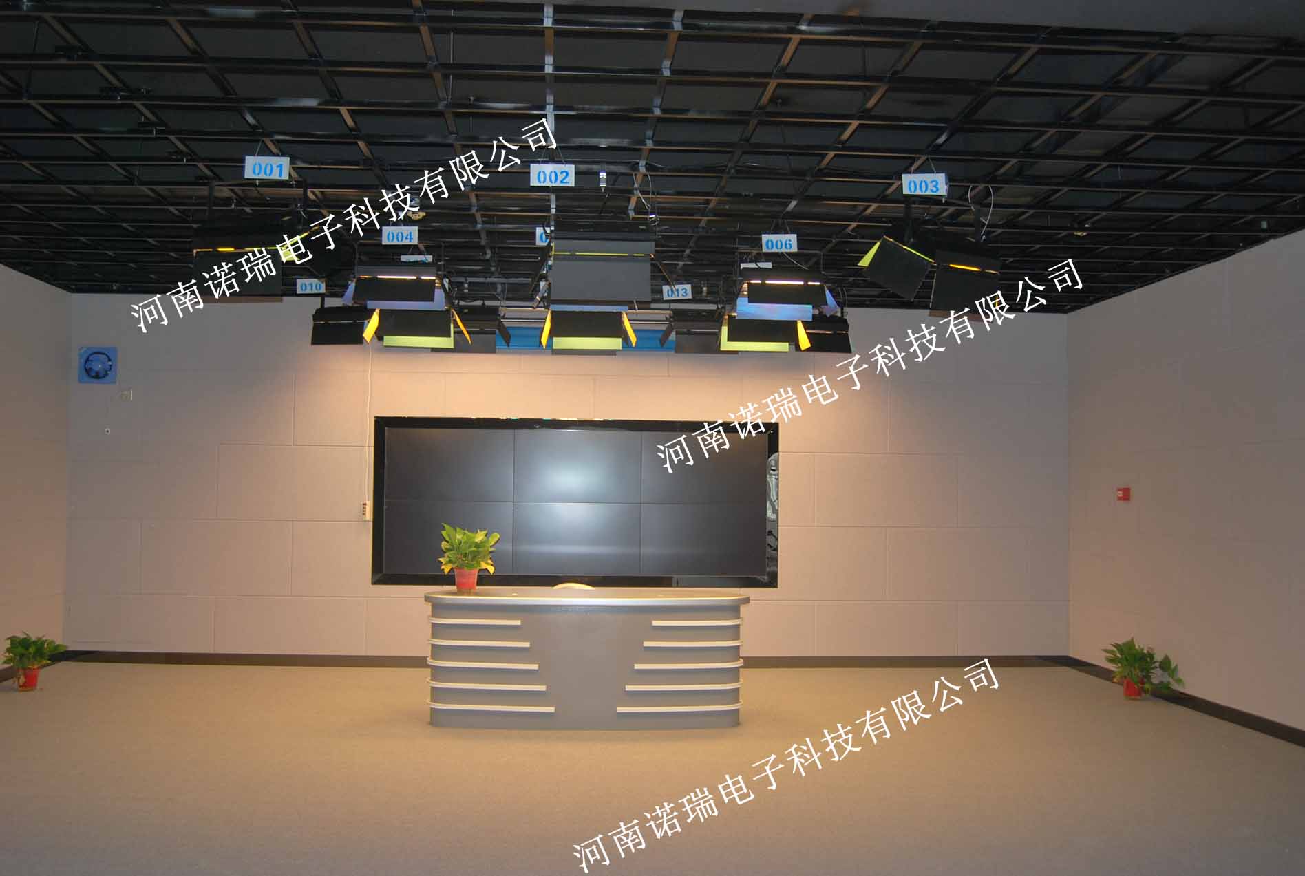 湖北某部队军营演播室